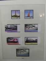 BRD Bund 2005/07 gestempelt besammelt * Vordruck für ** im Lindner Album #LZ717