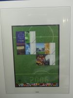 BRD Bund 2005/07 gestempelt besammelt * Vordruck für ** im Lindner Album #LZ717