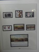 BRD Bund 2005/07 gestempelt besammelt * Vordruck für ** im Lindner Album #LZ717