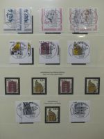 BRD Bund 2001/02 gestempelt besammelt * Vordruck für ** im Lindner Album #LZ719