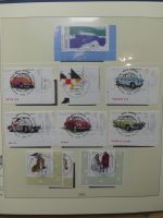 BRD Bund 2001/02 gestempelt besammelt * Vordruck für ** im Lindner Album #LZ719