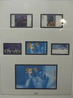 BRD Bund 2001/02 gestempelt besammelt * Vordruck für ** im Lindner Album #LZ719