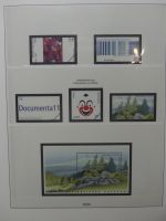BRD Bund 2001/02 gestempelt besammelt * Vordruck für ** im Lindner Album #LZ719