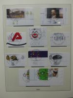 BRD Bund 2001/02 gestempelt besammelt * Vordruck für ** im Lindner Album #LZ719