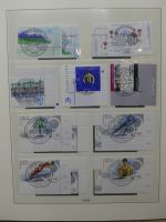 BRD Bund 2001/02 gestempelt besammelt * Vordruck für ** im Lindner Album #LZ719