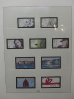 BRD Bund 2001/02 gestempelt besammelt * Vordruck für ** im Lindner Album #LZ719