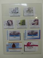 BRD Bund 2001/02 gestempelt besammelt * Vordruck für ** im Lindner Album #LZ719