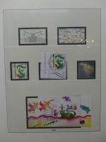 BRD Bund 2001/02 gestempelt besammelt * Vordruck für ** im Lindner Album #LZ719