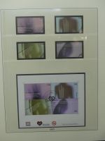 BRD Bund 2001/02 gestempelt besammelt * Vordruck für ** im Lindner Album #LZ719