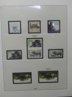 BRD Bund 2001/02 gestempelt besammelt * Vordruck für ** im Lindner Album #LZ719