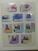 BRD Bund 2001/02 gestempelt besammelt * Vordruck für ** im Lindner Album #LZ719