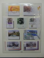 BRD Bund 2001/02 gestempelt besammelt * Vordruck für ** im Lindner Album #LZ719