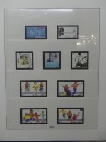 BRD Bund 2001/02 gestempelt besammelt * Vordruck für ** im Lindner Album #LZ719