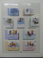 BRD Bund 2001/02 gestempelt besammelt * Vordruck für ** im Lindner Album #LZ719