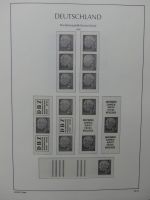 BRD Bund Vordruck Zusammendrucke, leer im Leuchtturm Binder #LZ722