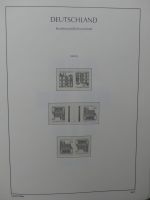 BRD Bund Vordruck Zusammendrucke, leer im Leuchtturm Binder #LZ722