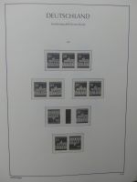BRD Bund Vordruck Zusammendrucke, leer im Leuchtturm Binder #LZ722
