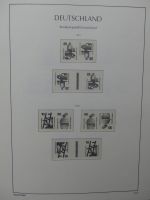 BRD Bund Vordruck Zusammendrucke, leer im Leuchtturm Binder #LZ722