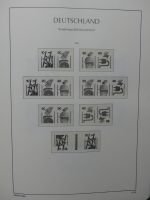 BRD Bund Vordruck Zusammendrucke, leer im Leuchtturm Binder #LZ722