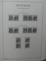 BRD Bund Vordruck Zusammendrucke, leer im Leuchtturm Binder #LZ722