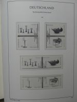 BRD Bund Vordruck Zusammendrucke, leer im Leuchtturm Binder #LZ722