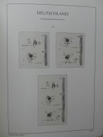 BRD Bund Vordruck Zusammendrucke, leer im Leuchtturm Binder #LZ722