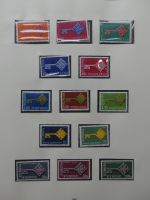 Europa/Cept ab 1956 dual teilbesammelt im Safe Vordruck #LZ734