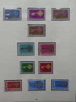 Europa/Cept ab 1956 dual teilbesammelt im Safe Vordruck #LZ734