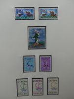 Europa/Cept ab 1956 dual teilbesammelt im Safe Vordruck #LZ734