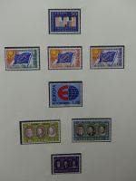 Europa/Cept ab 1956 dual teilbesammelt im Safe Vordruck #LZ734