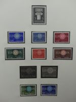 Europa/Cept ab 1956 dual teilbesammelt im Safe Vordruck #LZ734