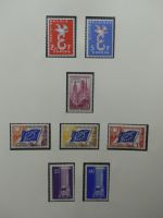 Europa/Cept ab 1956 dual teilbesammelt im Safe Vordruck #LZ734