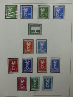 Europa/Cept ab 1956 dual teilbesammelt im Safe Vordruck #LZ734