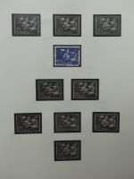 Europa/Cept ab 1956 dual teilbesammelt im Safe Vordruck #LZ734