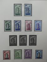 Europa/Cept ab 1956 dual teilbesammelt im Safe Vordruck #LZ734