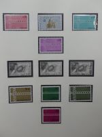 Europa/Cept ab 1956 dual teilbesammelt im Safe Vordruck #LZ734