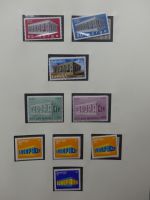 Europa/Cept ab 1956 dual teilbesammelt im Safe Vordruck #LZ734