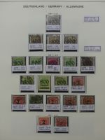 Deutsches Reich mit etlichen geprüften Werten im Schaubek Vordruck #LZ749