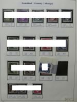Deutsches Reich mit etlichen geprüften Werten im Schaubek Vordruck #LZ749