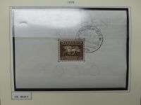 Deutsches Reich mit etlichen geprüften Werten im Schaubek Vordruck #LZ749