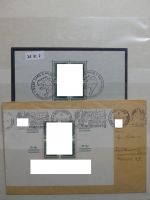 Deutsches Reich mit etlichen geprüften Werten im Schaubek Vordruck #LZ749
