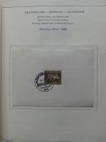 Deutschland Allge. ab Brustschild mit Höchstwerten im Schaubek Vordruck #LZ759