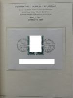 Deutschland Allge. ab Brustschild mit Höchstwerten im Schaubek Vordruck #LZ759