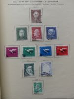 Deutschland Allge. ab Brustschild mit Höchstwerten im Schaubek Vordruck #LZ759