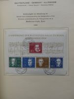 Deutschland Allge. ab Brustschild mit Höchstwerten im Schaubek Vordruck #LZ759