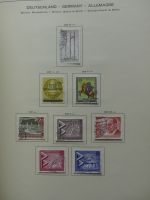 Deutschland Allge. ab Brustschild mit Höchstwerten im Schaubek Vordruck #LZ759