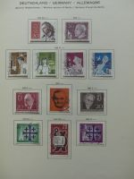 Deutschland Allge. ab Brustschild mit Höchstwerten im Schaubek Vordruck #LZ759