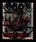 Danzig 72 gestempelt geprüft Infla Berlin #OJ073