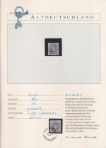 Preußen 16 gestempelt Borek Garantie #OJ326