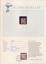 Preußen 16 gestempelt Borek Garantie #OJ326